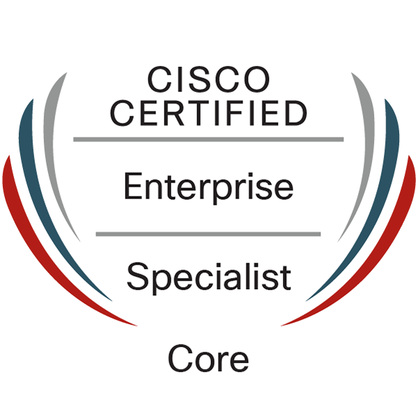 CCNP Enterprise Core badge